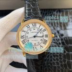 TW Factory Swiss Replica Ronde Solo De Cartier Automatic Gold Watch 42mm